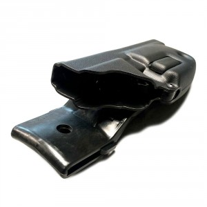 Кобура пластиковая, закрытая с мех. фиксации для "S-S P 226" №27 на ременном держателе / Черный / STICH PROFI